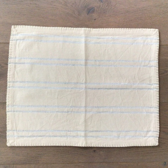 Anthropologie Other - Anthropologie Placemat cotton ivory tone